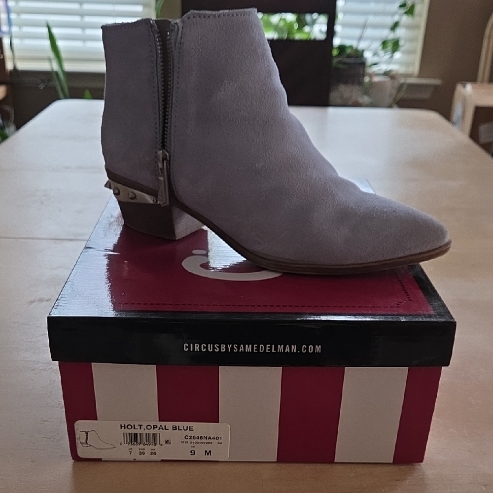 Circus by Sam Edelman Opal Blue Ankle Booties